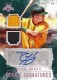 2017 Diamond Kings DK Rookie Signatures Dual Relics Holo Silver #33 Ryon Healy