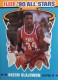 1990-91 Fleer All-Stars #3 Hakeem Olajuwon