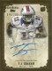 2012 Topps Five Star Rookie Autographs #FSFATJG T.J. Graham - Quantity: 1 - Owned by: TroutFan618 