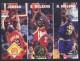 1993-94 Hoops Fifth Anniversary Gold #283 Michael Jordan/Dominique Wilkins/Karl Malone LL - Quantity: 1 - Owned by: pwaldo 