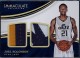 2016-17 Immaculate Collection Dual Materials Gold #26 Joel Bolomboy