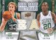 2009-10 Upper Deck Game Materials Dual #DGAB Larry Bird/ Ray Allen