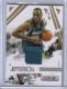 2009-10 Rookies And Stars Gold Materials #54 Al Jefferson - Quantity: 1 - Owned by: tutall 
