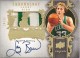 2007-08 Chronology Stitches In Time Patches Autographs 15 #LB Larry Bird