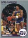 1990-91 Hoops Team Night Sheets #33 Karl Malone