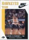 1987-88 Iowa Hawkeyes #2 Curtis Cuthbert - Quantity: 1 - Owned by: bballkm32 