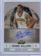2006-07 Finest Rookie Autographs Refractors #92 Shawne Williams F - Quantity: 1 - Owned by: tutall 