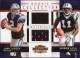 2010 Threads Rookie Collection Materials Combo #5 Jimmy Clausen/ Brandon LaFell