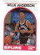 1989-90 Hoops #235 Willie Anderson