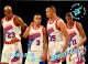 1994-95 Stadium Club Super Teams #20 Philadelphia 76ers/Dana Barros/Tim Perry/Clarence Weatherspoon/Greg Graham - Quantity: 1 - Owned by: bballkm32 
