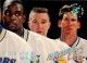 1994-95 Stadium Club Super Teams #9 Golden State Warriors/Chris Webber/Jud Buechler/Chris Mullin - Quantity: 1 - Owned by: bballkm32 