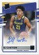 2021 Chronicles Draft Picks Donruss Rated Rookie Autographs Purple #16 DJ Carton - Quantity: 1 - Owned by: bballkm32 