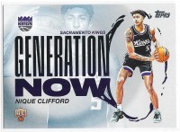 2025-26 Topps Generation Now #GN24 Nique Clifford