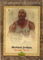 2007-08 Artifacts #220 Michael Jordan White EX