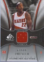 2006-07 SP Game Used Legendary Fabrics #CD Clyde Drexler