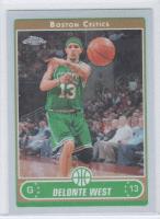 2006-07 Topps Chrome Refractors #63 Delonte West