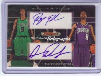 2006-07 Topps Full Court Co-Signers #CS37 Rajon Rondo/ Quincy Douby