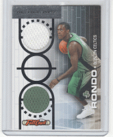 2006-07 Topps Full Court Full Court Press Relics Duals #FCP22 Rajon Rondo