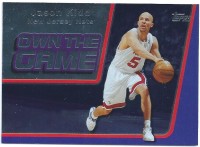 2006-07 Topps Own The Game #OTG15 Jason Kidd