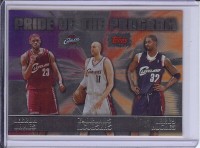 2006-07 Topps Pride Of The Program #PP2 LeBron James/ Zydrunas Ilgauskas/ Larry Hughes