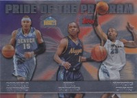 2006-07 Topps Pride Of The Program #PP4 Carmelo Anthony/ Earl Boykins/ Marcus Camby