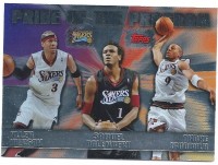 2006-07 Topps Pride Of The Program #PP6 Allen Iverson/ Samuel Dalembert/ Andre Iguodala