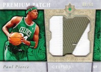 2006-07 Ultimate Collection Premium Swatches Patch #PRPP Paul Pierce