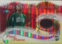 2005-06 Topps Chrome Premium Performers Refractors #PP Paul Pierce