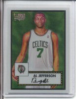 2005-06 Topps 1952 Style Chrome Refractors #36 Al Jefferson
