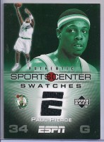 2005-06 Upper Deck ESPN Sports Center Swatches #PP Paul Pierce