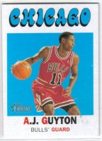 2000-01 Topps Heritage #54 A.J. Guyton