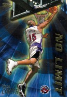 2000-01 Topps No Limit #NL3 Vince Carter