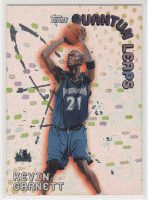 2000-01 Topps Quantum Leaps #QL9 Kevin Garnett