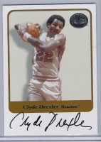 2001 Greats Of The Game Autographs #16 Clyde Drexler