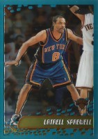 2001-02 Topps Chrome #71 Latrell Sprewell
