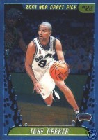 2001-02 Topps Chrome #155 Tony Parker