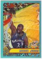2001-02 Topps Chrome Refractors #95 Michael Jordan