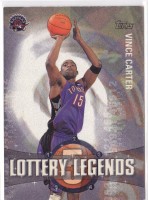2001-02 Topps Lottery Legends #LL5 Vince Carter