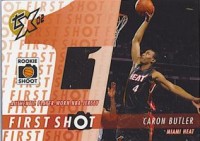 2002-03 Topps Xpectations First Shot Relics #FSCB Caron Butler