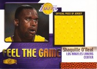 1999-00 Flair Showcase Feel The Game #10 Shaquille O'Neal