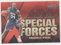 1999-00 Fleer Force Special Forces Forcefield #SF14 Shaquille O'Neal