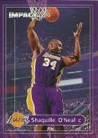 1999-00 SkyBox Impact #150 Shaquille O'Neal