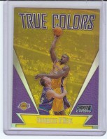 1999-00 Stadium Club Chrome True Colors Refractors #TC8 Shaquille O'Neal