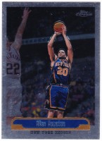 1999-00 Topps Chrome #37 Allan Houston