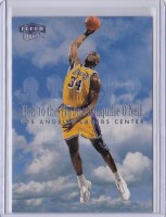 1999-00 Ultra Heir To The Throne #9 Shaquille O'Neal