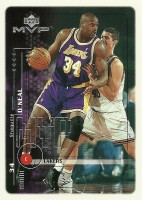 1999-00 Upper Deck MVP #75 Shaquille O'Neal
