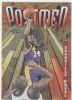 1998-99 Topps Chrome Season's Best #SB21 Shaquille O'Neal