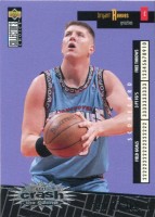 1996-97 Collector's Choice International Spanish Crash The Game Scoring #C28B Bryant Reeves 1/27 W