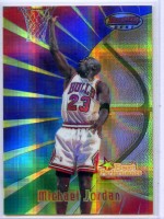1997-98 Bowman's Best Atomic Refractors #96 Michael Jordan BP