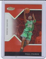 2004-05 Finest Refractors Red #99 Paul Pierce